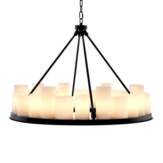 Black Candle Chandelier Commodore | Cabothousefurniture.com