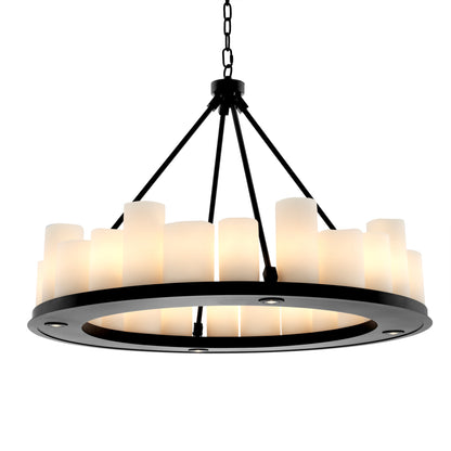 Black Candle Chandelier Commodore | Cabothousefurniture.com