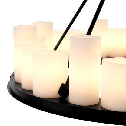 Black Candle Chandelier Commodore | Cabothousefurniture.com
