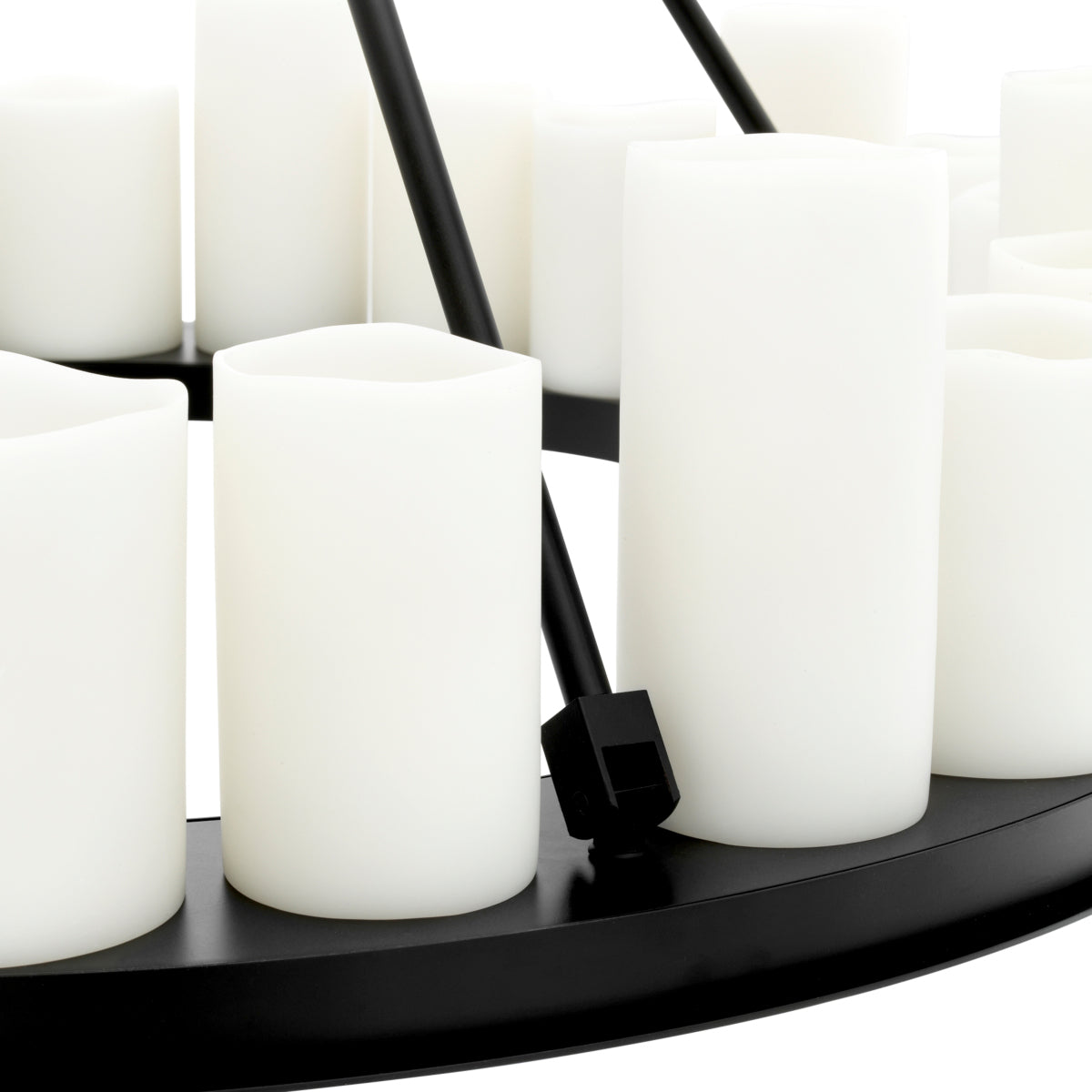 Black Candle Chandelier Commodore | Cabothousefurniture.com