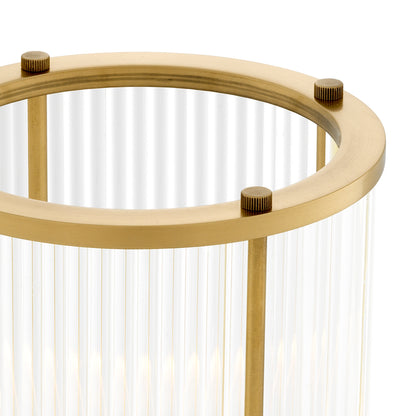 Cylindrical Glass Hurricane Mayson