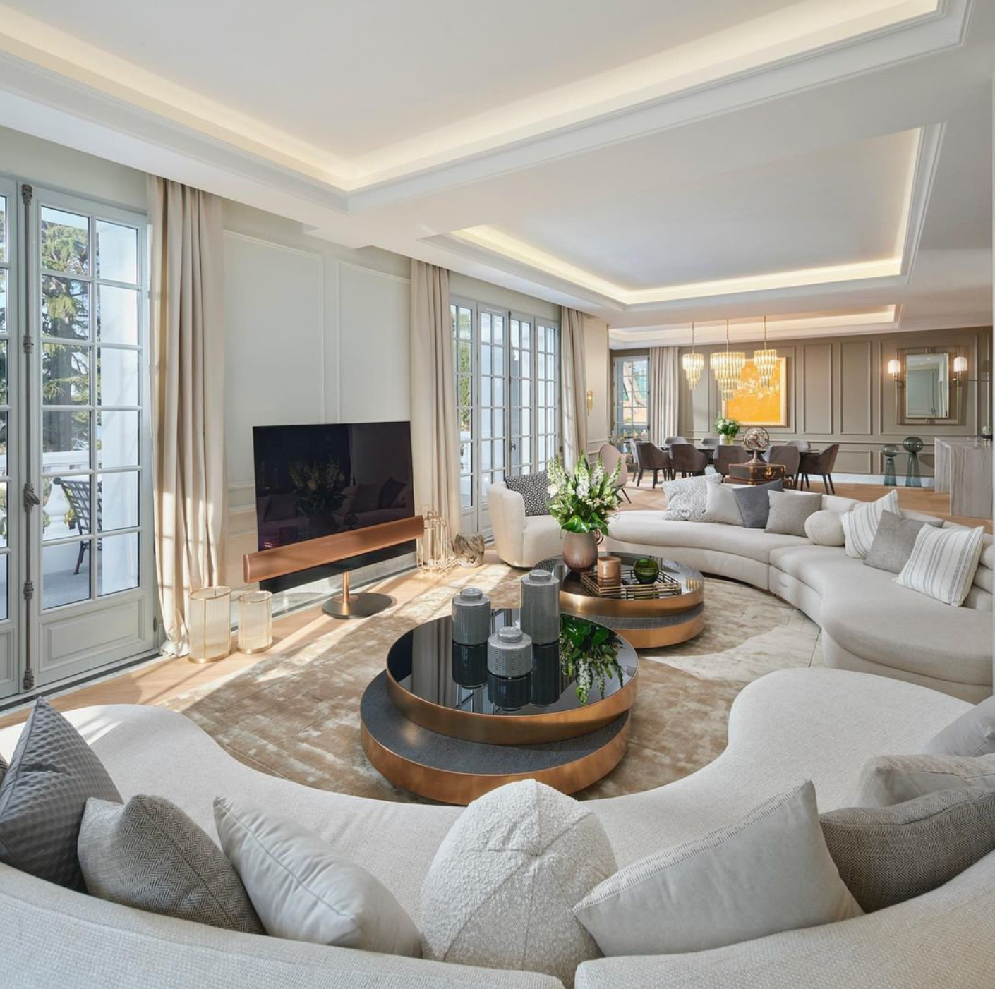 Bronze Cylindrical Glass Hurricane S Mayson | Cabothousefurniture.com