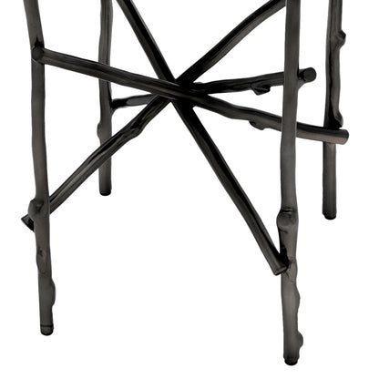 Round Marble Side Table Tomasso | Cabothousefurniture.com