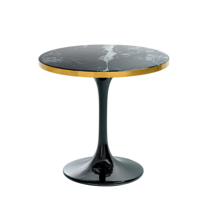 Faux Marble Side Table Parme | Cabothousefurniture.com