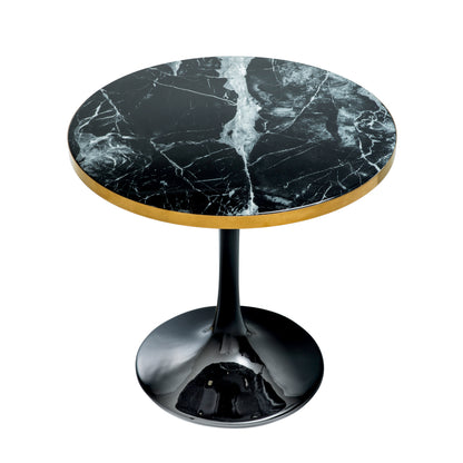 Faux Marble Side Table Parme | Cabothousefurniture.com