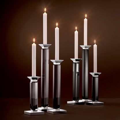 Glass Stick Candle Holders (3) Livia | Cabothousefurniture.com