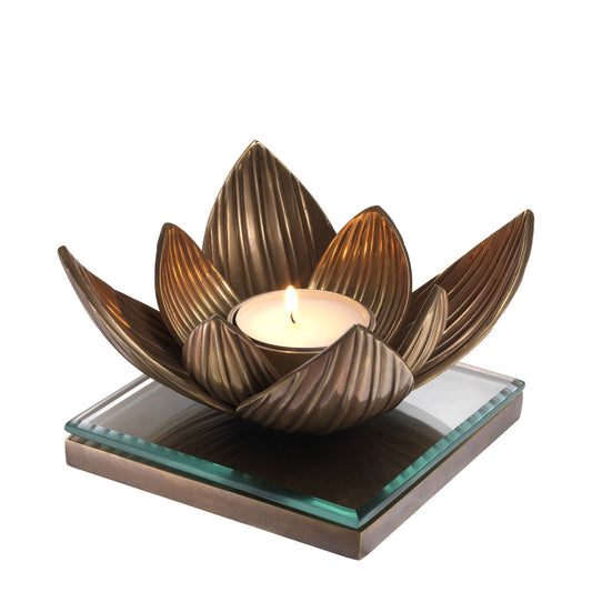 Tealight Holder Lotus | Cabothousefurniture.com