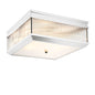 Square Glass Ceiling Lamp Marly | Cabothousefurniture.com