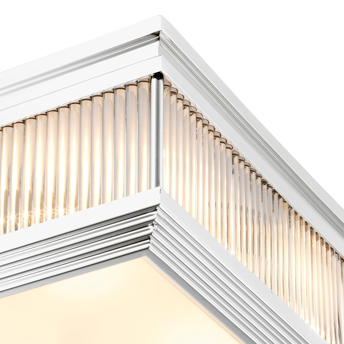 Square Glass Ceiling Lamp Marly | Cabothousefurniture.com