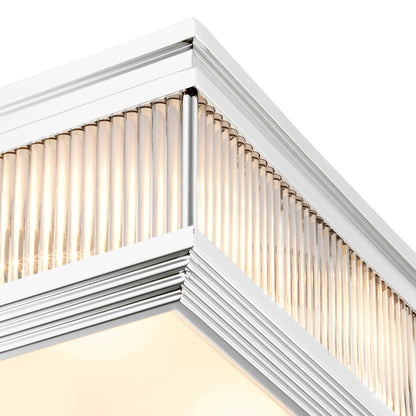 Square Glass Ceiling Lamp Marly | Cabothousefurniture.com