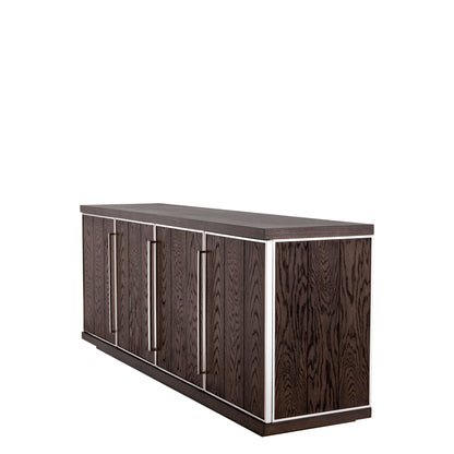 Mocha Oak Dresser Renzo | Cabothousefurniture.com