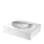 White Marble Object Conchiglia | Cabothousefurniture.com