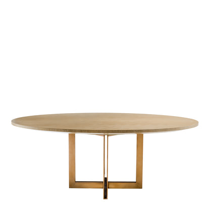 Oval Oak Dining Table Melchior | Cabothousefurniture.com