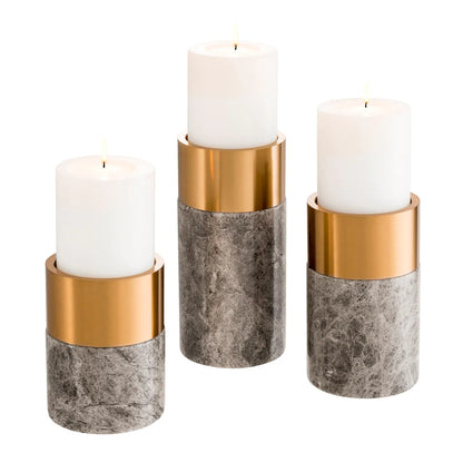 Sierra Candle Holders | Set of 3