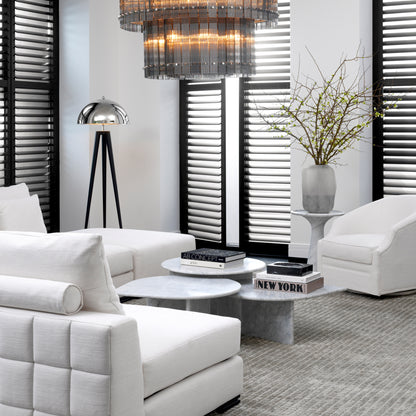 Black Marble Shell Fossil Conchiglia | Cabothousefurniture.com