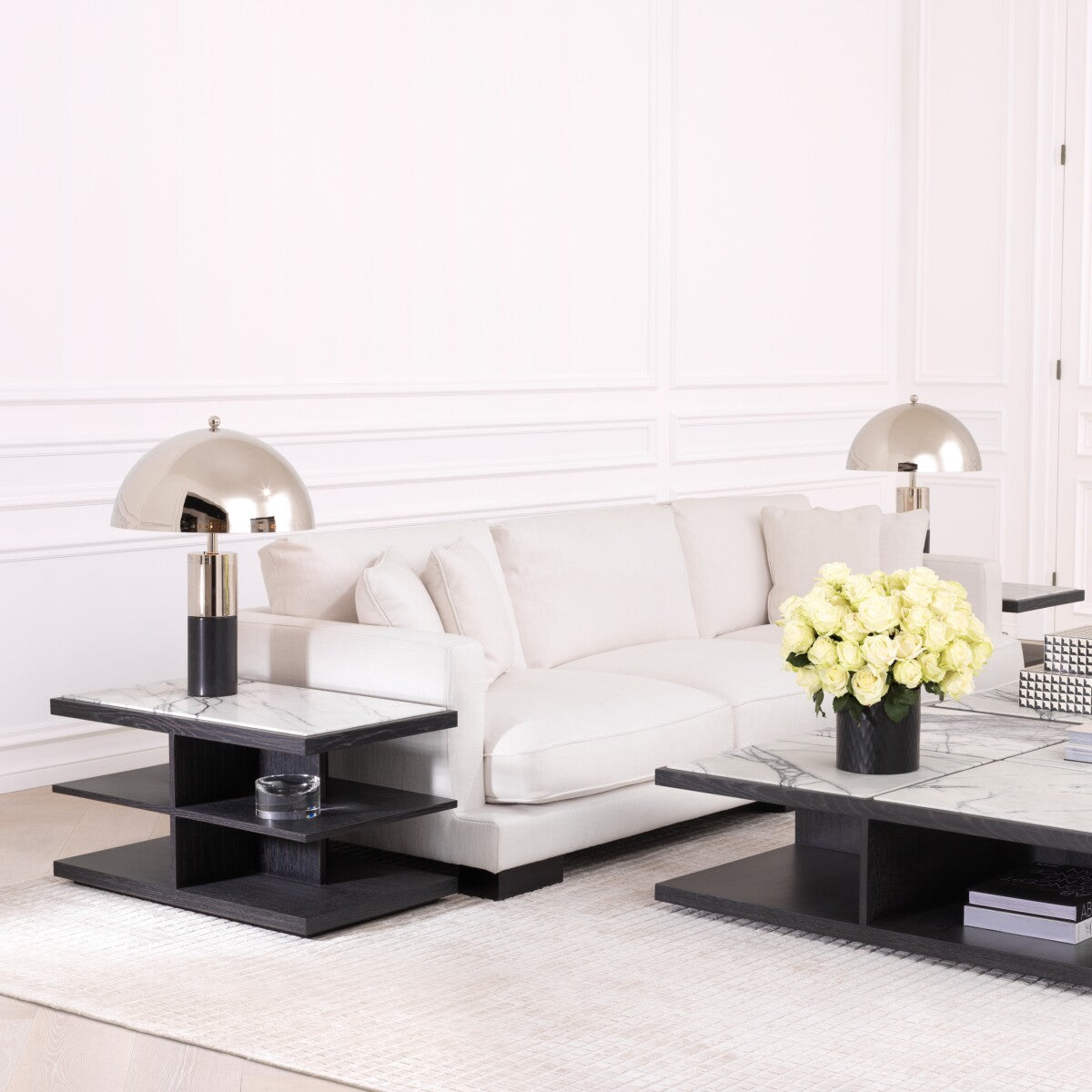 Marble Top Side Table Miguel | Cabothousefurniture.com