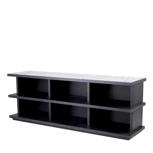 Oak Marble TV Cabinet Miguel | Cabothousefurniture.com