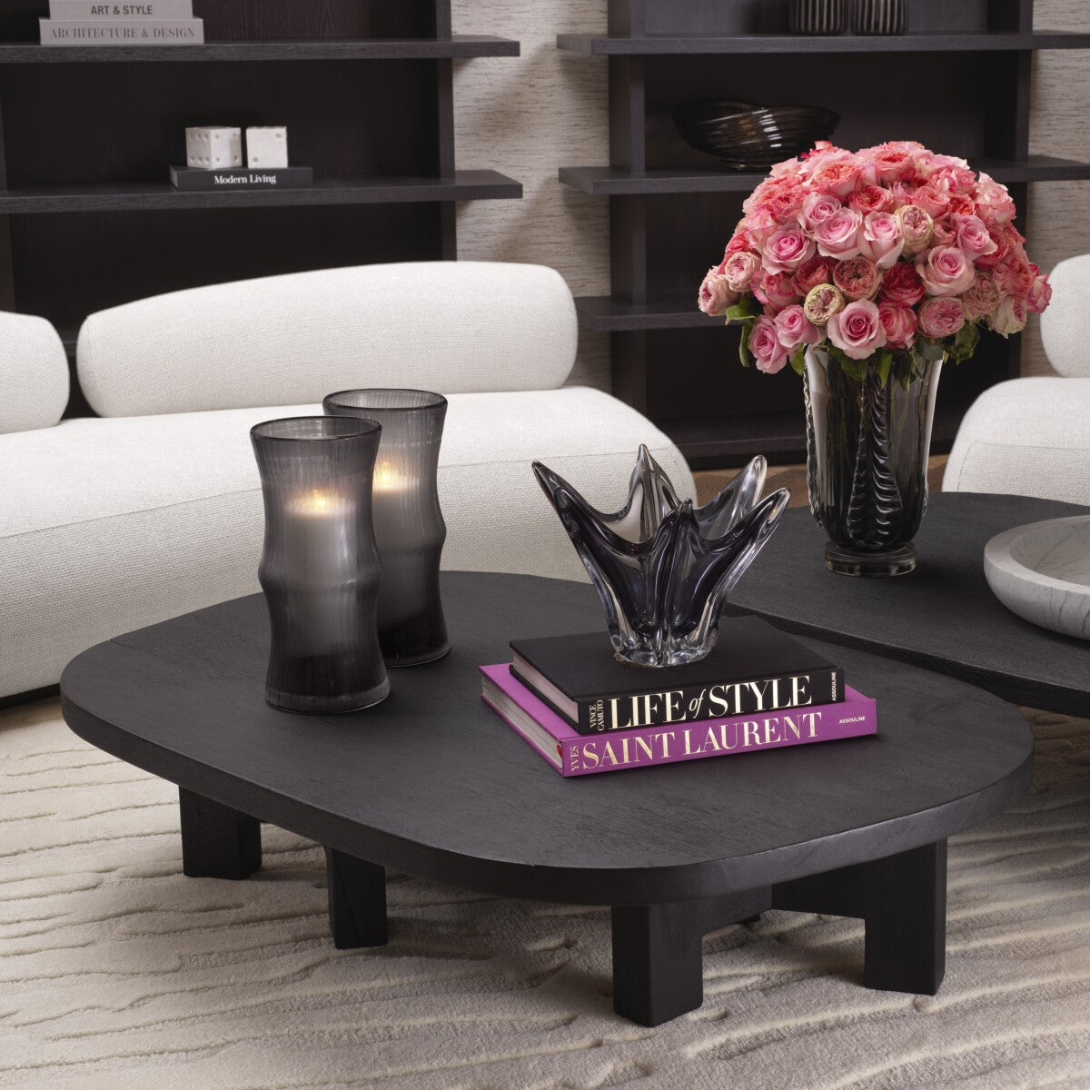 Hand Blown Glass Vase Thiara | Cabot House Furniture