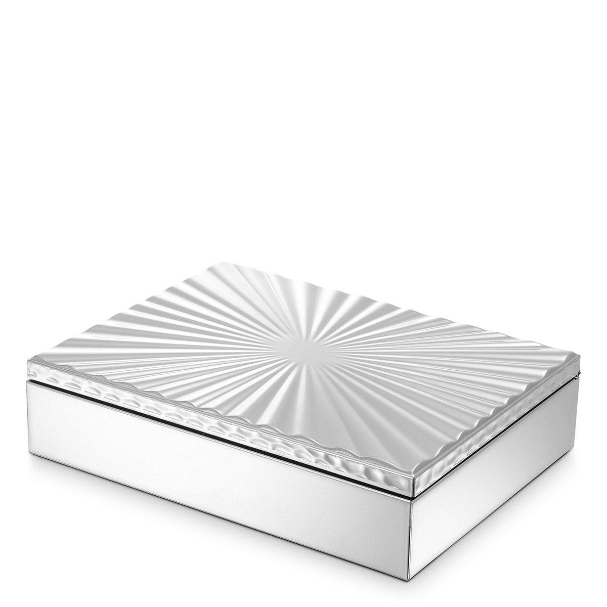 Rectangular Silver Box Corpo | Cabothousefurniture.com