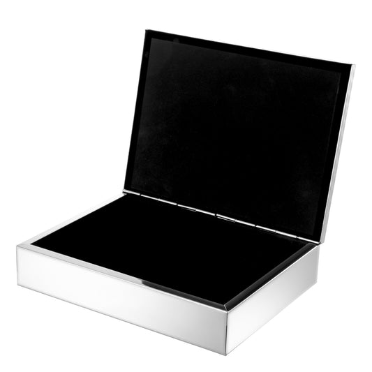 Rectangular Silver Box Corpo | Cabothousefurniture.com