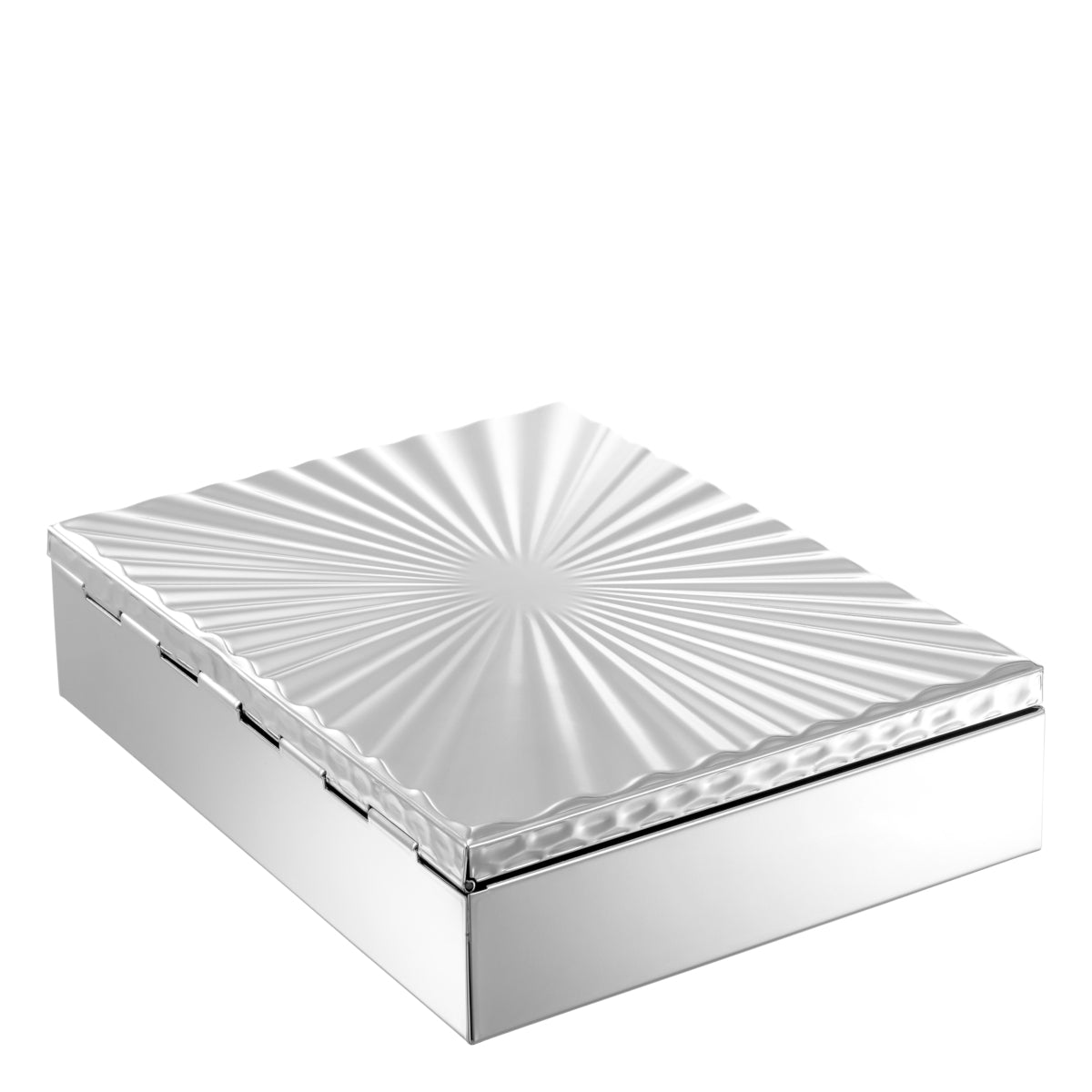 Rectangular Silver Box Corpo | Cabothousefurniture.com