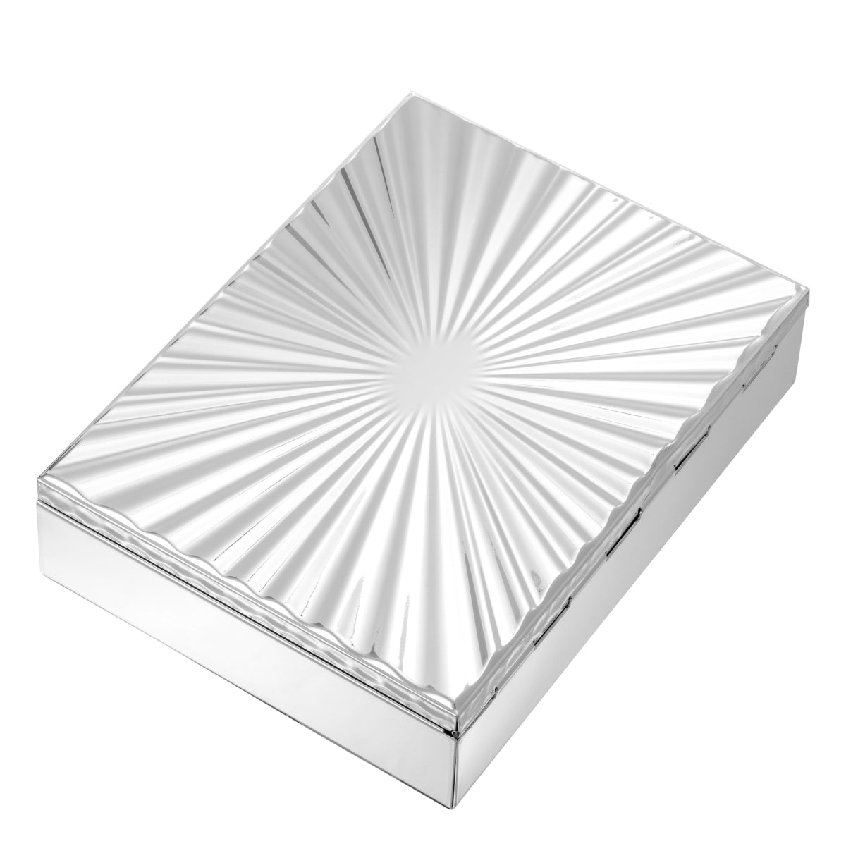 Rectangular Silver Box Corpo | Cabothousefurniture.com