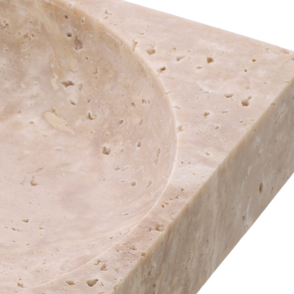 Travertine Bowl Boyd | Cabothousefurniture.com