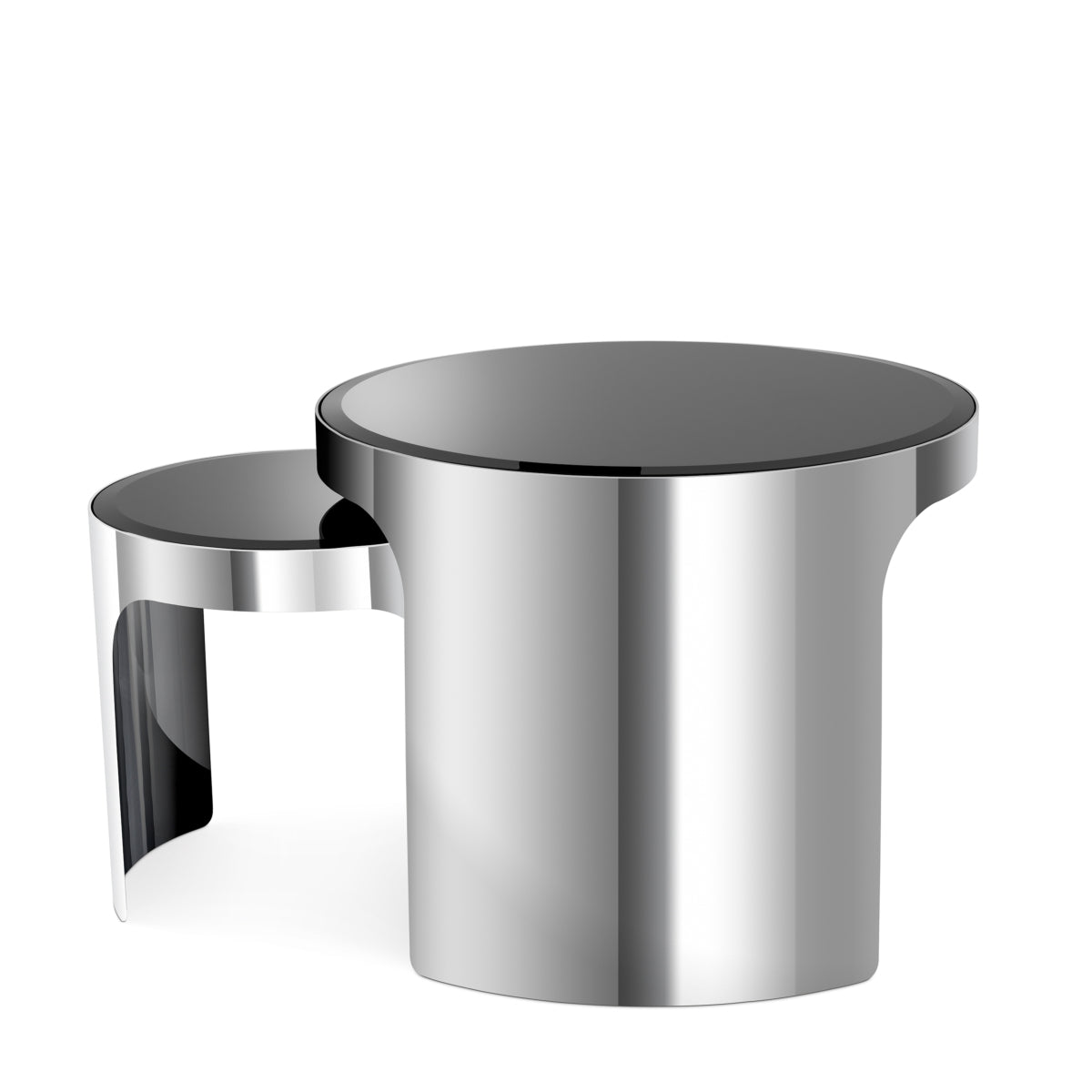 Glass Side Tables (2) Piemonte