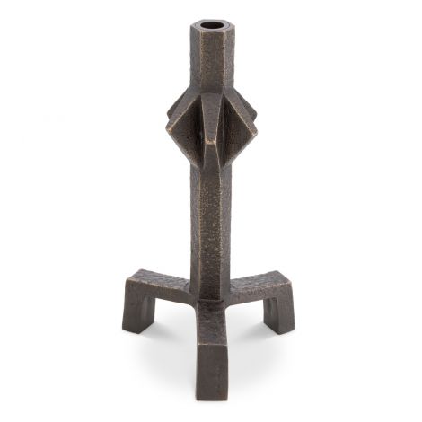 Bronze Vintage Candle Holder Conti | Cabothousefurniture.com