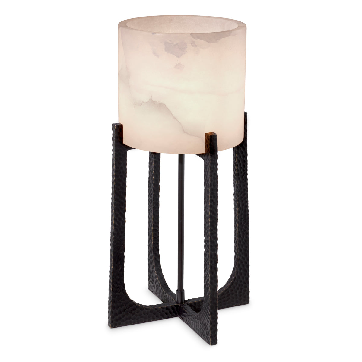 Framed Alabaster Table Lamp Fraser | Cabothousefurniture.com