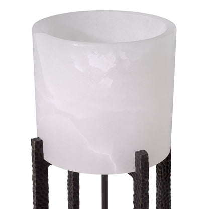 Framed Alabaster Table Lamp Fraser | Cabothousefurniture.com
