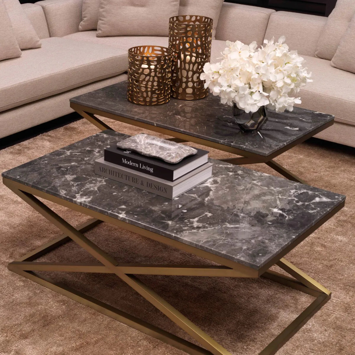 Crossed Leg Coffee Table Criss Cross | Cabothousefurniture.com