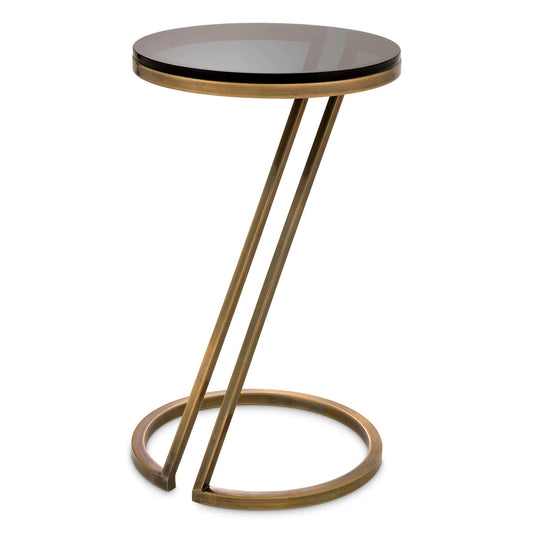 Modern Slanted Side Table Falcone