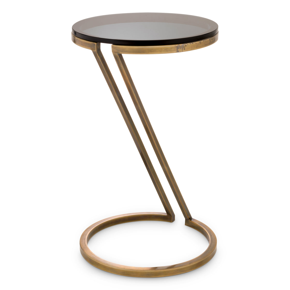 Modern Slanted Side Table Falcone