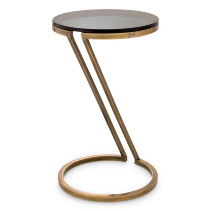 Modern Slanted Side Table Falcone