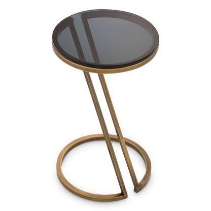 Modern Slanted Side Table Falcone