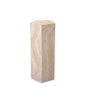 Hexagonal Travertine Column Cuneo | Cabothousefurniture.com