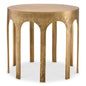 Vintage Brass Side Table Gardini | Cabothousefurniture.com