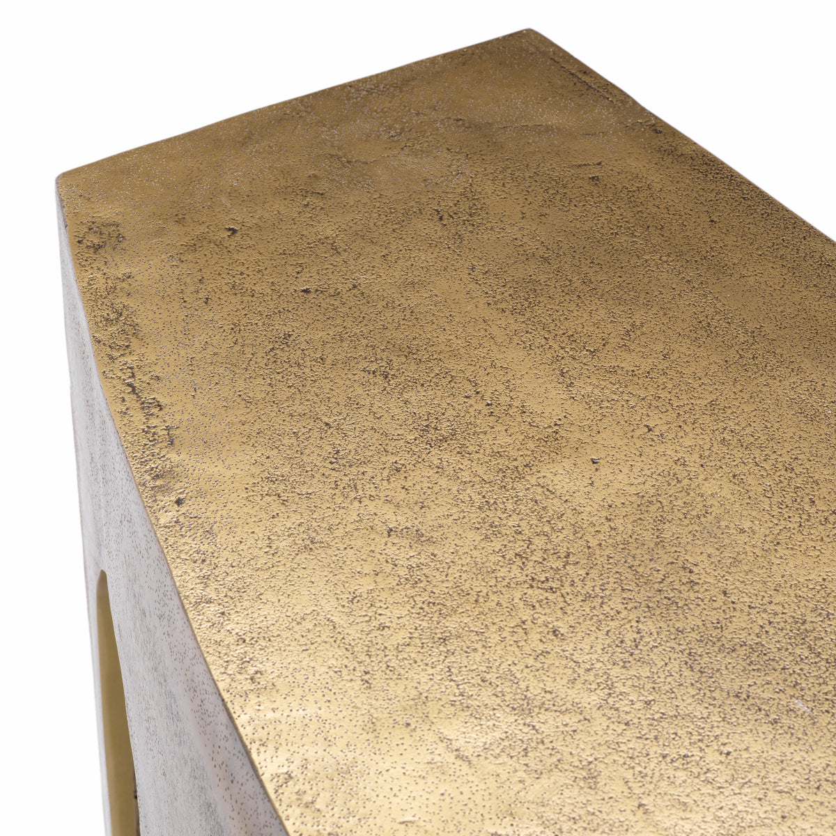 Vintage Brass Console Table Gardini | Cabothousefurniture.com