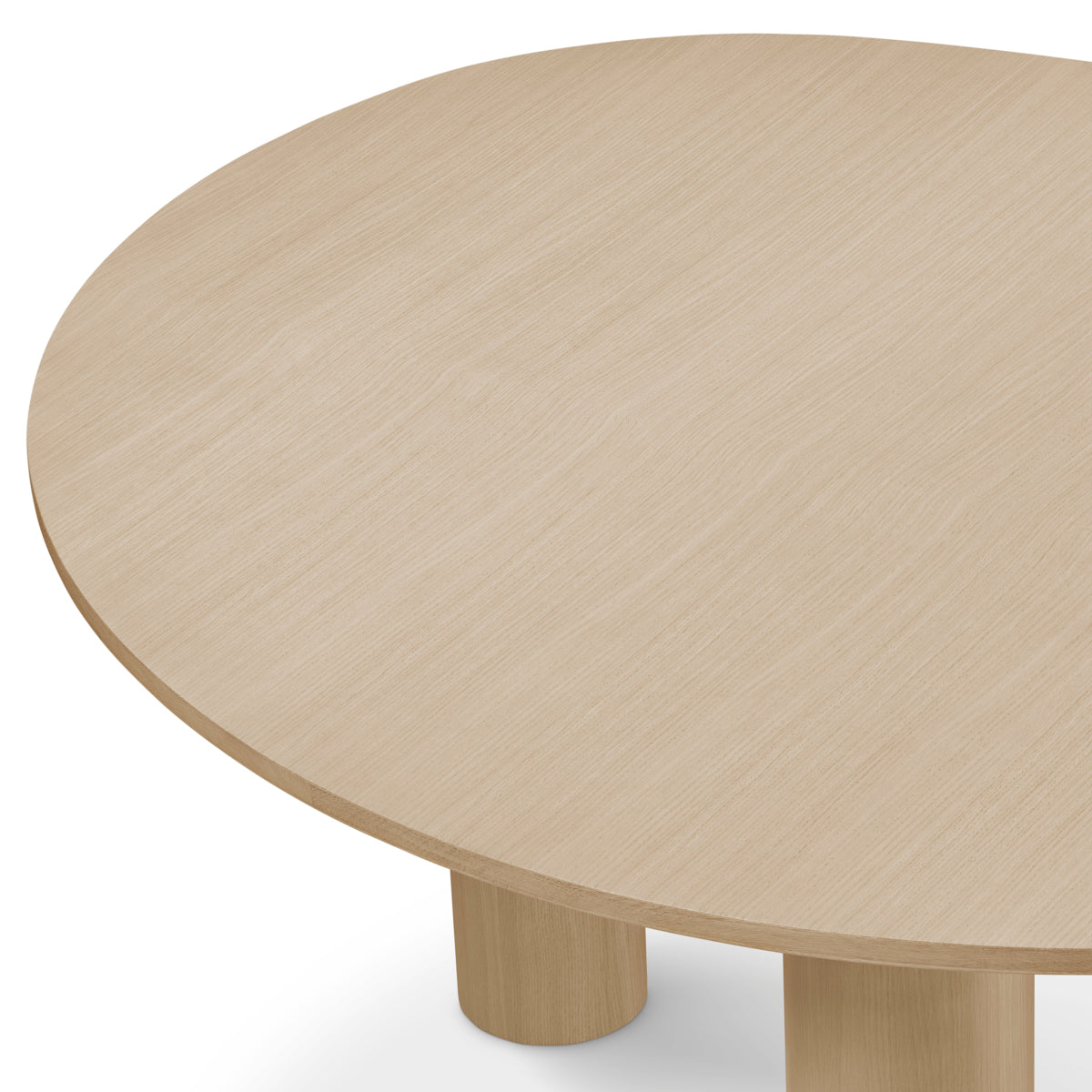 Oak Scandi Dining Table Lombardo | Cabothousefurniture.com