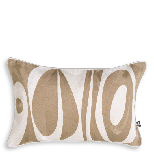 Beige Throw Pillow Coura | Cabothousefurniture.com