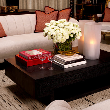 Herringbone Pattern Fringed Cushion L Kauai | Cabothousefurniture.com