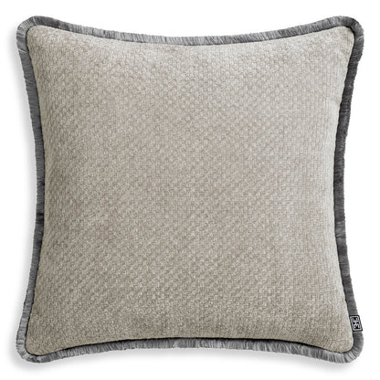 Fringed Minimalist Cushion L Paia | Cabothousefurniture.com