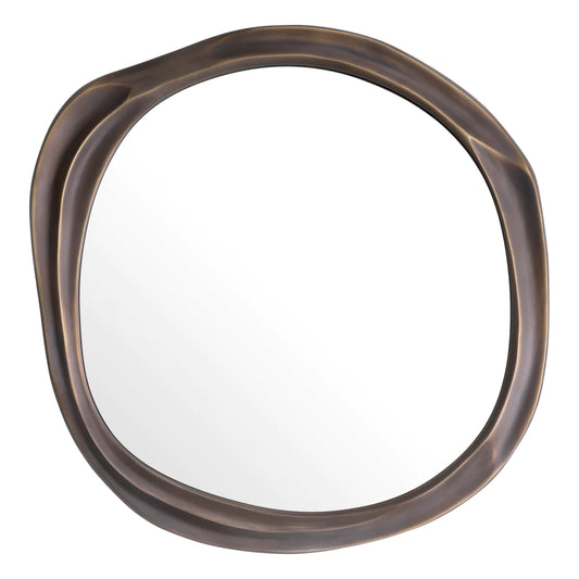 Organic Bronze Framed Mirror Karma