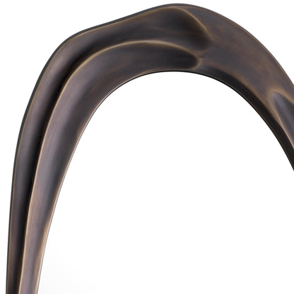 Organic Bronze Framed Mirror Karma