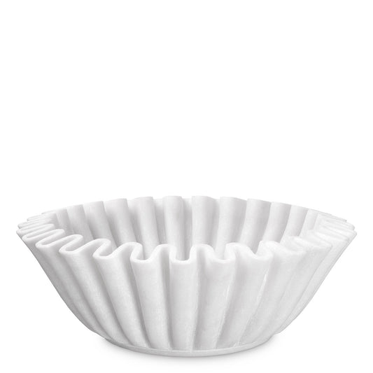 White Marble Bowl Jackson | Cabothousefurniture.com