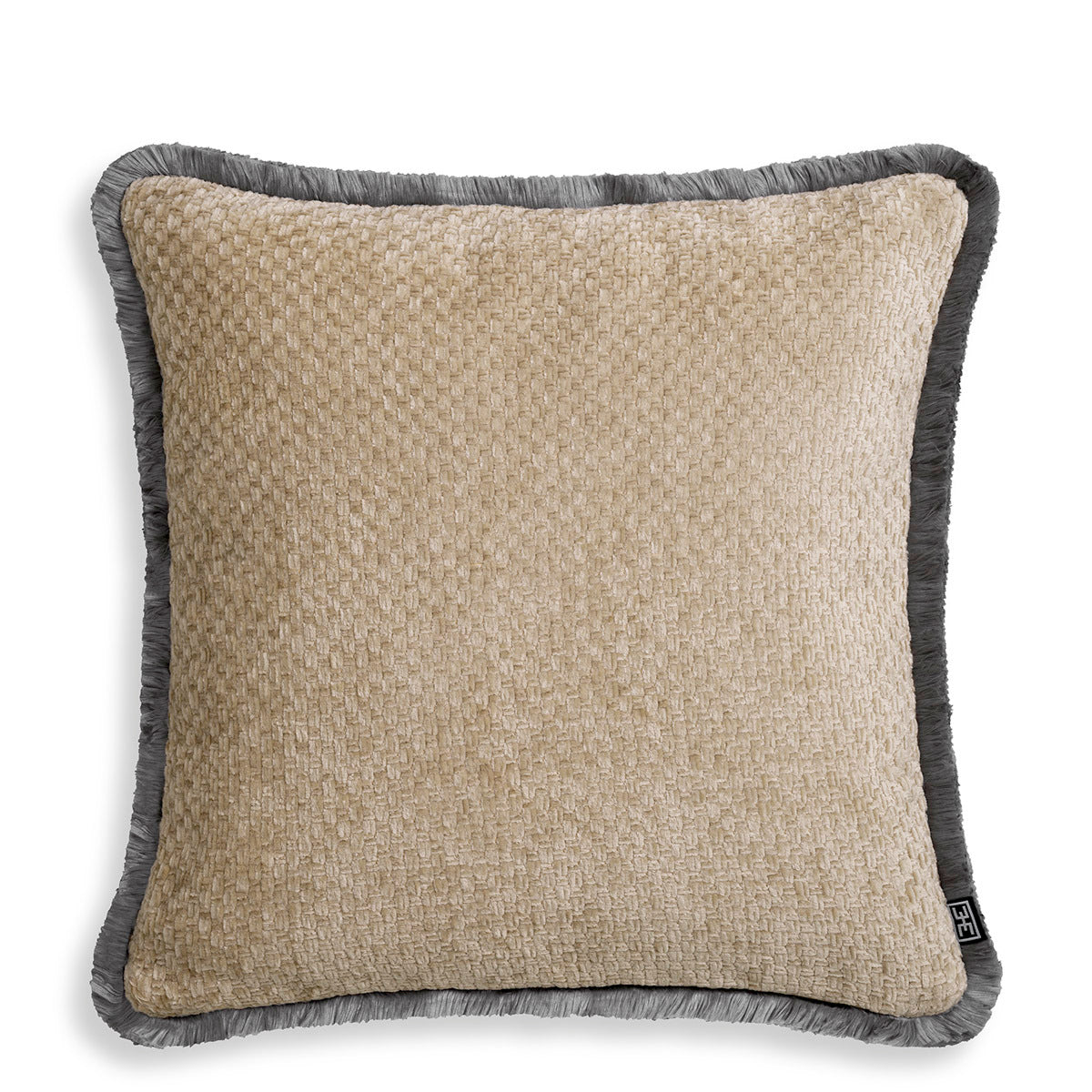 Fringed Minimalist Cushion S Paia | Cabothousefurniture.com