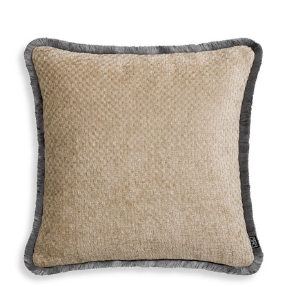 Fringed Minimalist Cushion S Paia | Cabothousefurniture.com