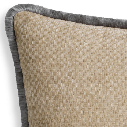 Fringed Minimalist Cushion S Paia | Cabothousefurniture.com