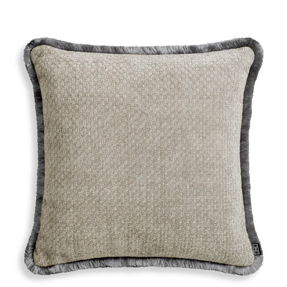Fringed Minimalist Cushion S Paia | Cabothousefurniture.com